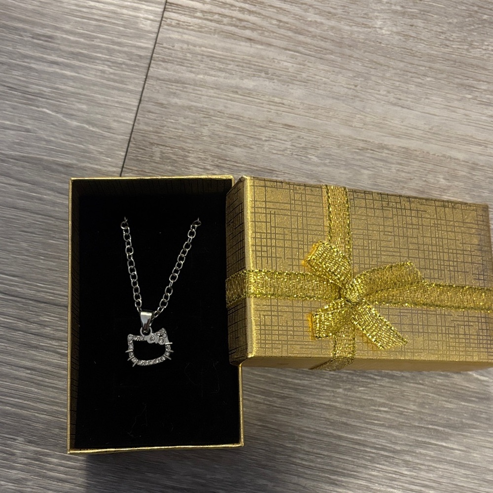 Hello Kitty Silver Necklace